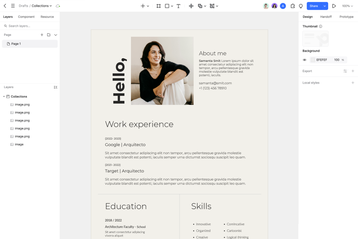 best resume template 2