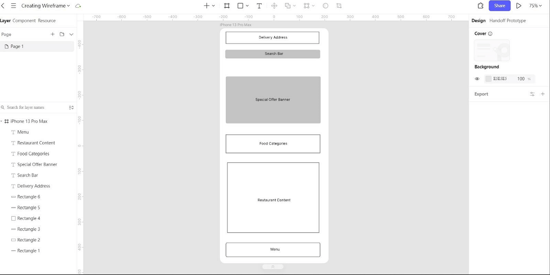 wireframe-layout