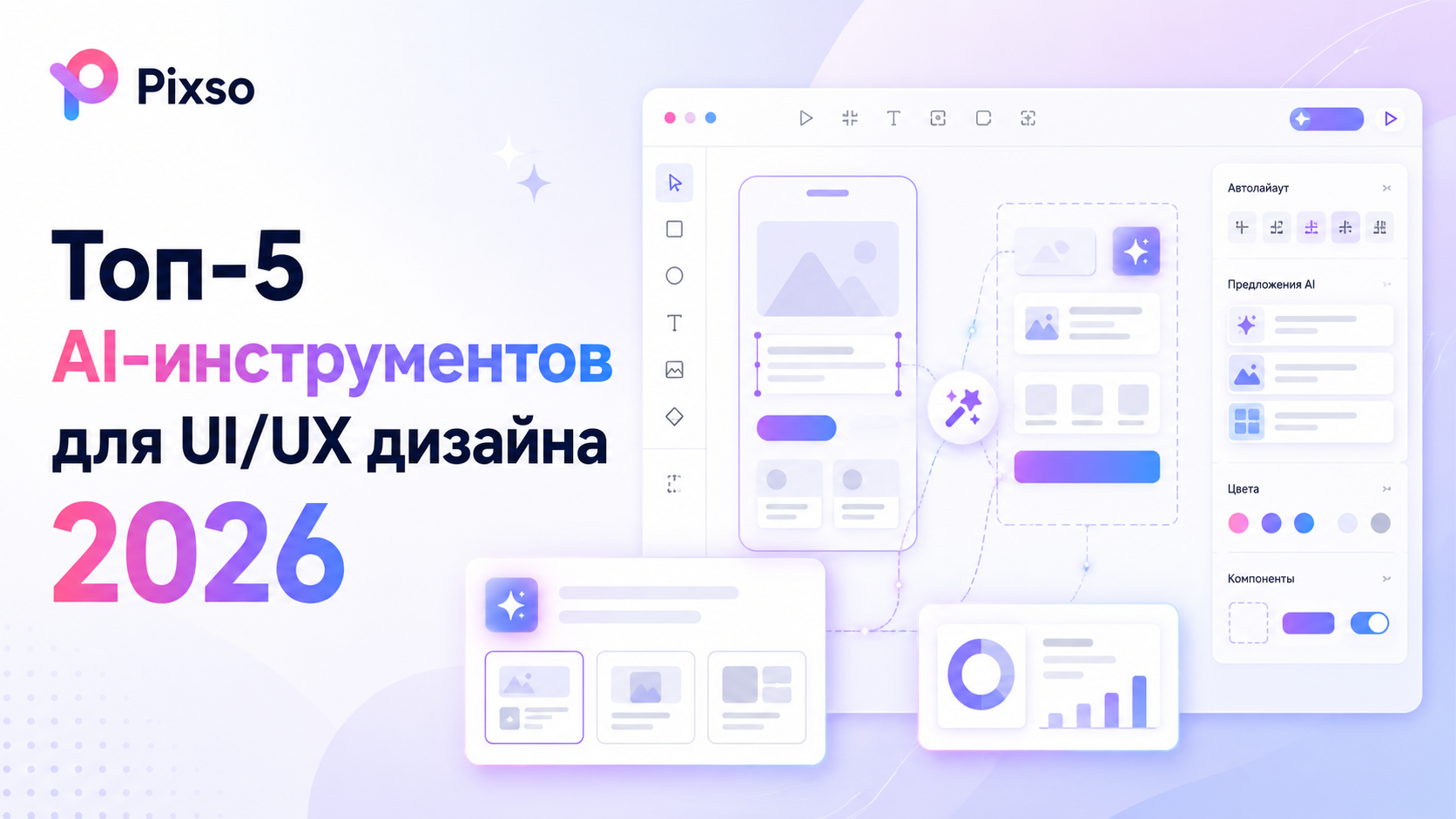 Топ-5 AI-инструментов для UI/UX дизайна 2026
