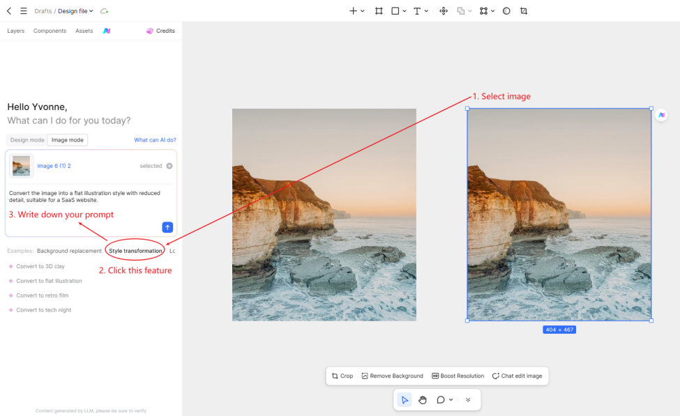 ai image style transfer