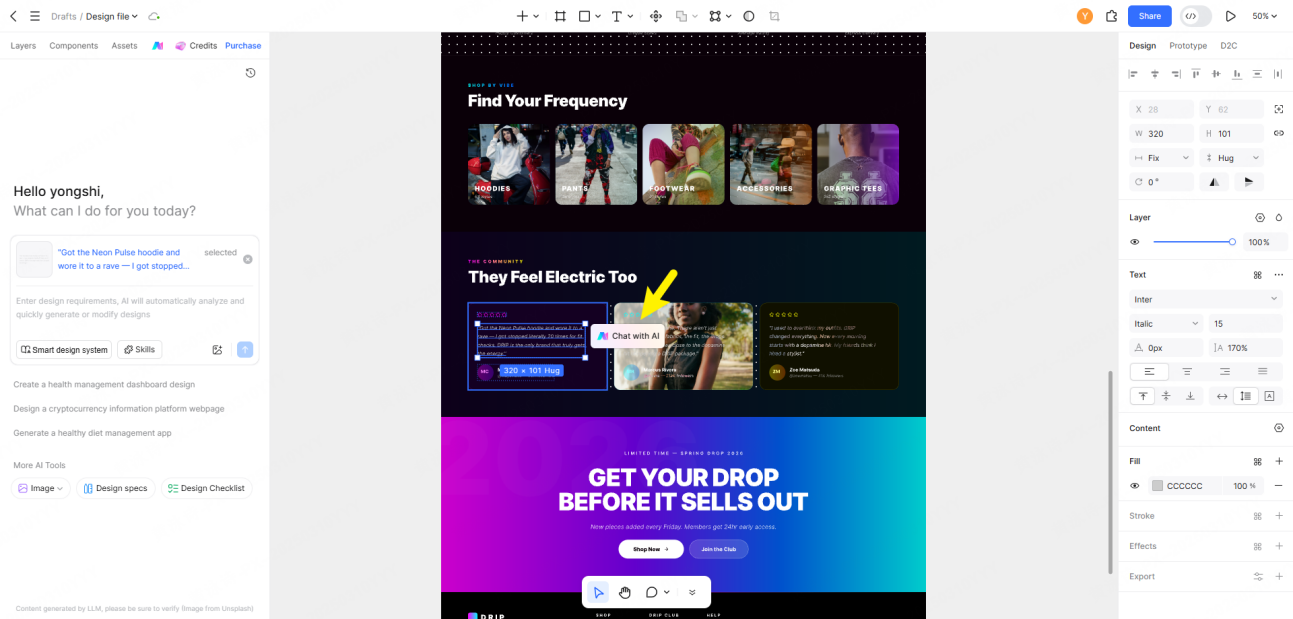 ai website