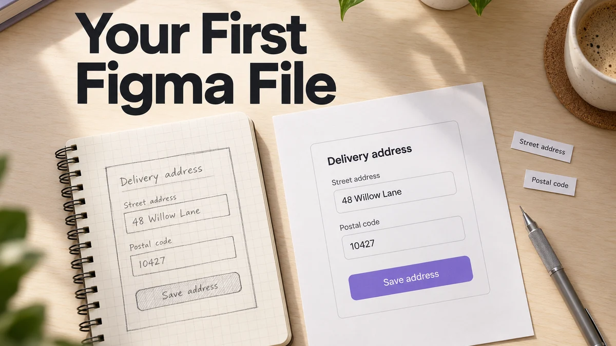 Figma Tutorial for Beginners: Build Your First UI Flow