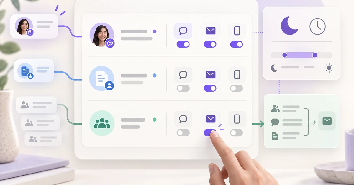 Notification Settings UX: Design Preferences People Can Trust