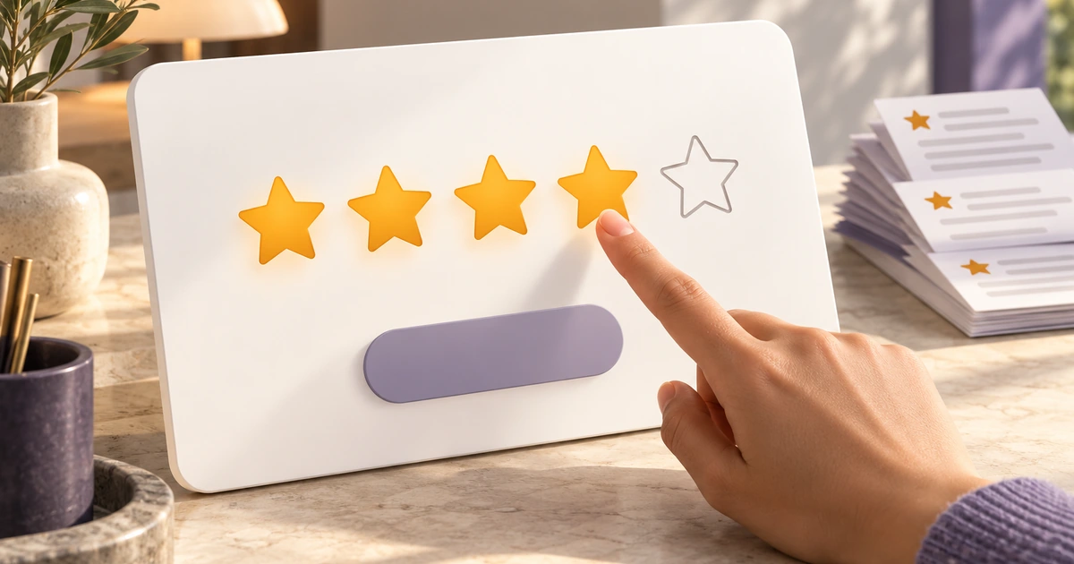 Rating UI Design: Clear Scales, Selection, and Feedback