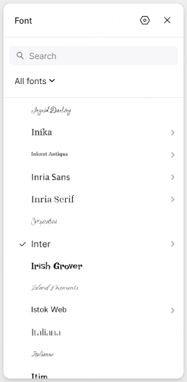 web fonts
