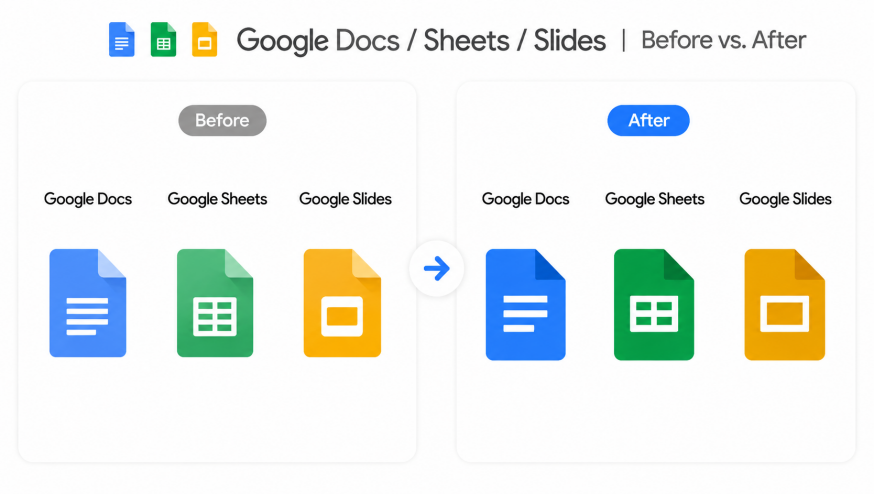 google icon redesign