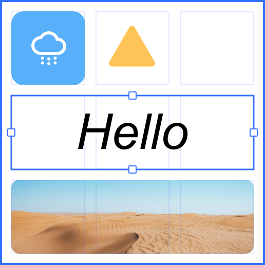 grid layout