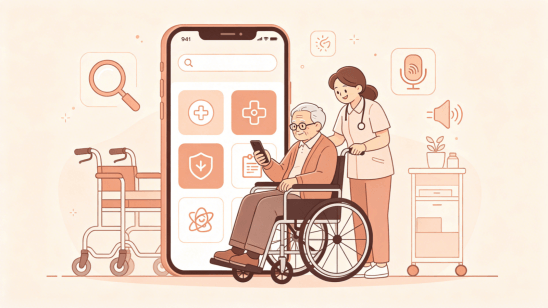  Healthcare app design: designing for elderly users and accessibility