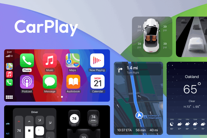 Apple carPlay design system