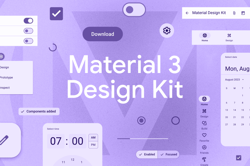 Material 3 Design Kit