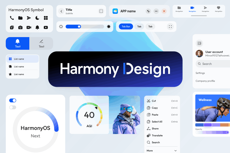HarmonyOS component library