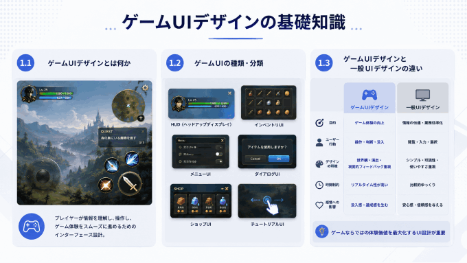 ゲームuiデザイン