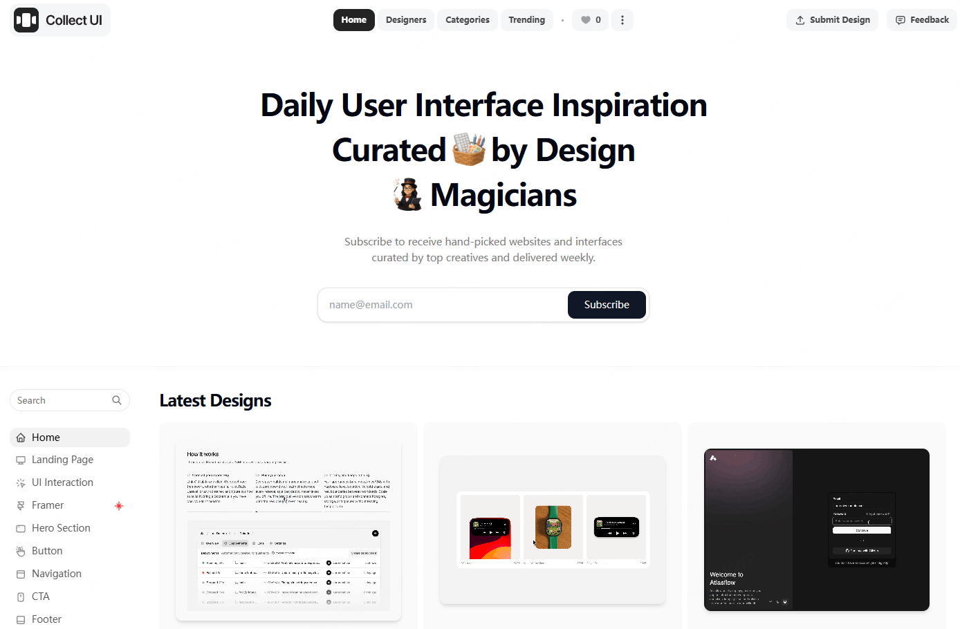 collect ui