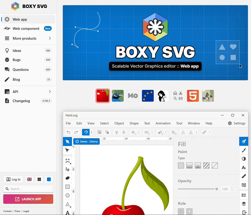 Boxy SVG