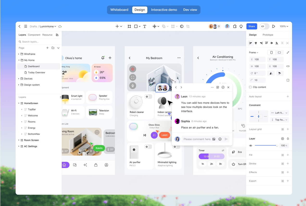 landing page design
