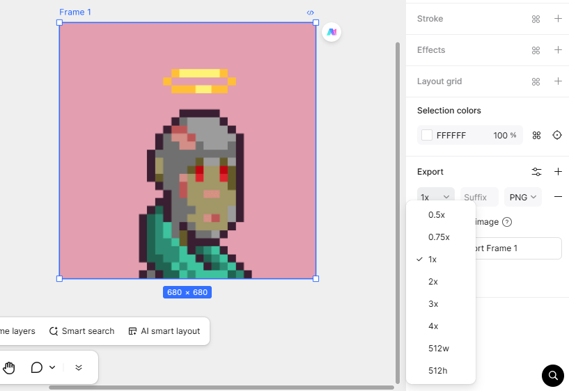 how to make a pixel avatar