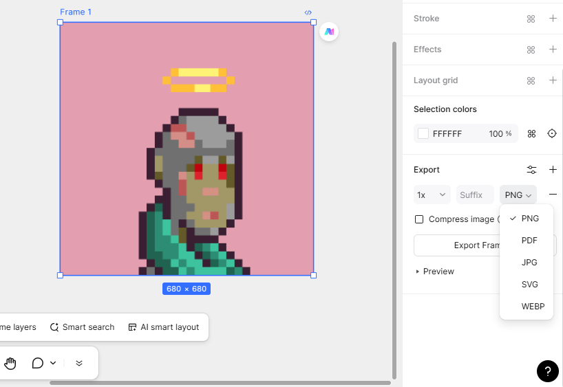how to make a pixel avatar