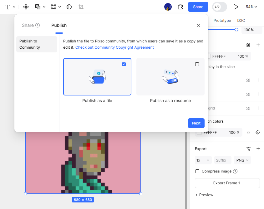 how to make a pixel avatar