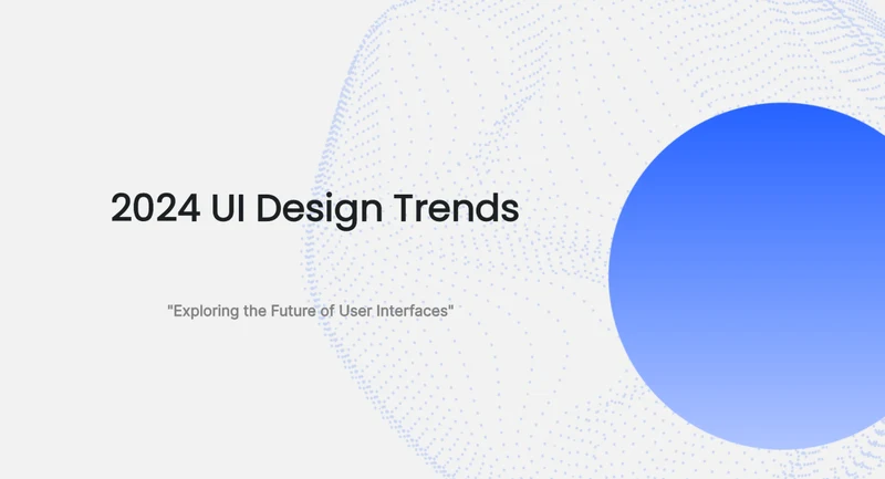  UI Design Trends