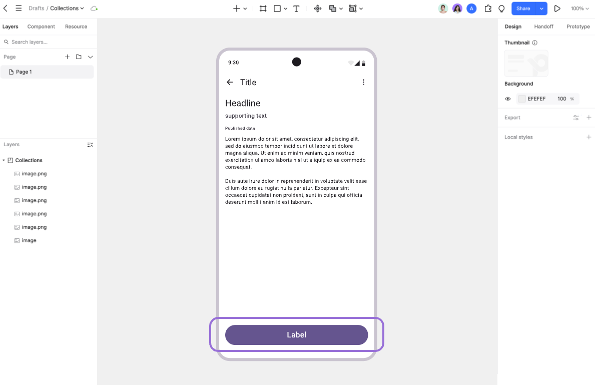 android material design