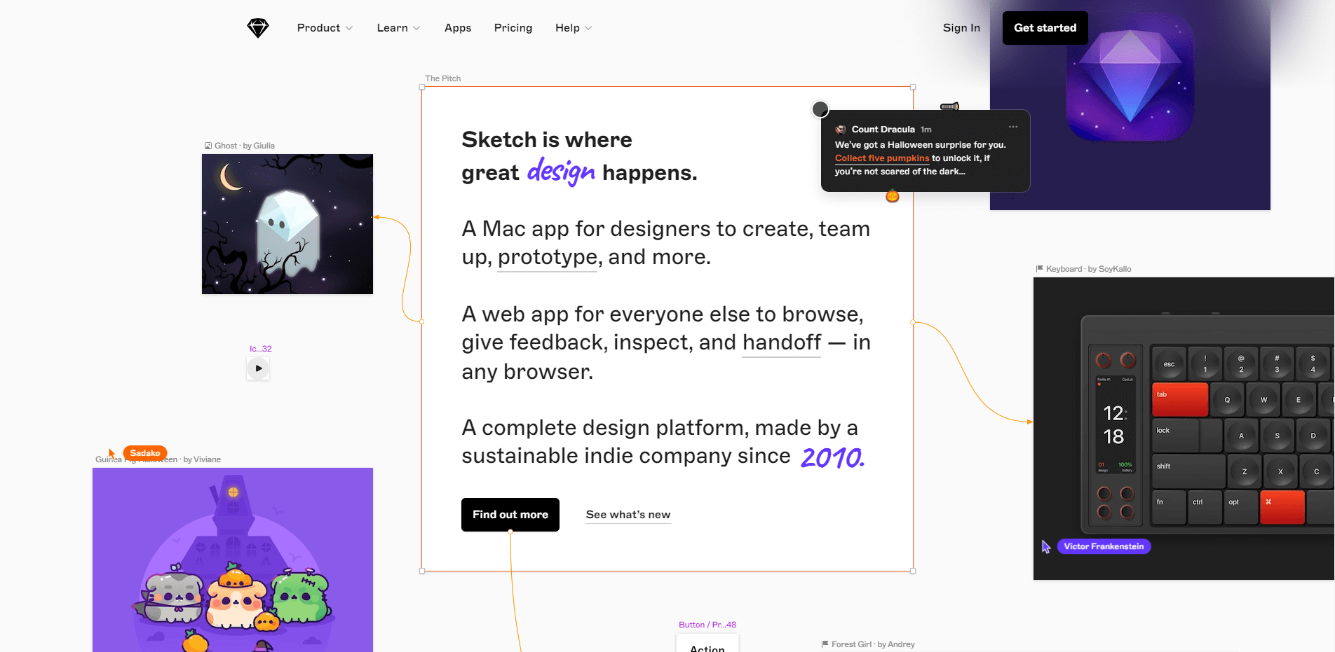 company website design
