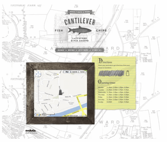 ⑤Cantilever Fish & Chipsの参考画像