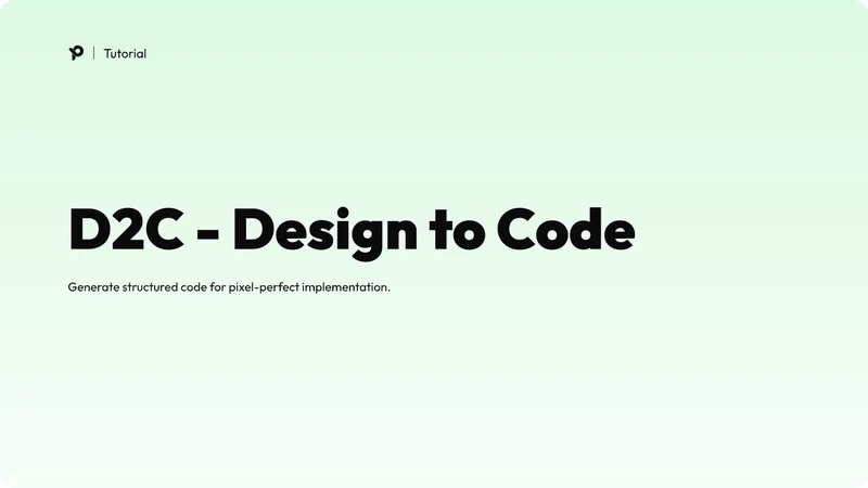  Design to Code (D2C): Convert Pixso Designs to React, Vue & HTML Instantly