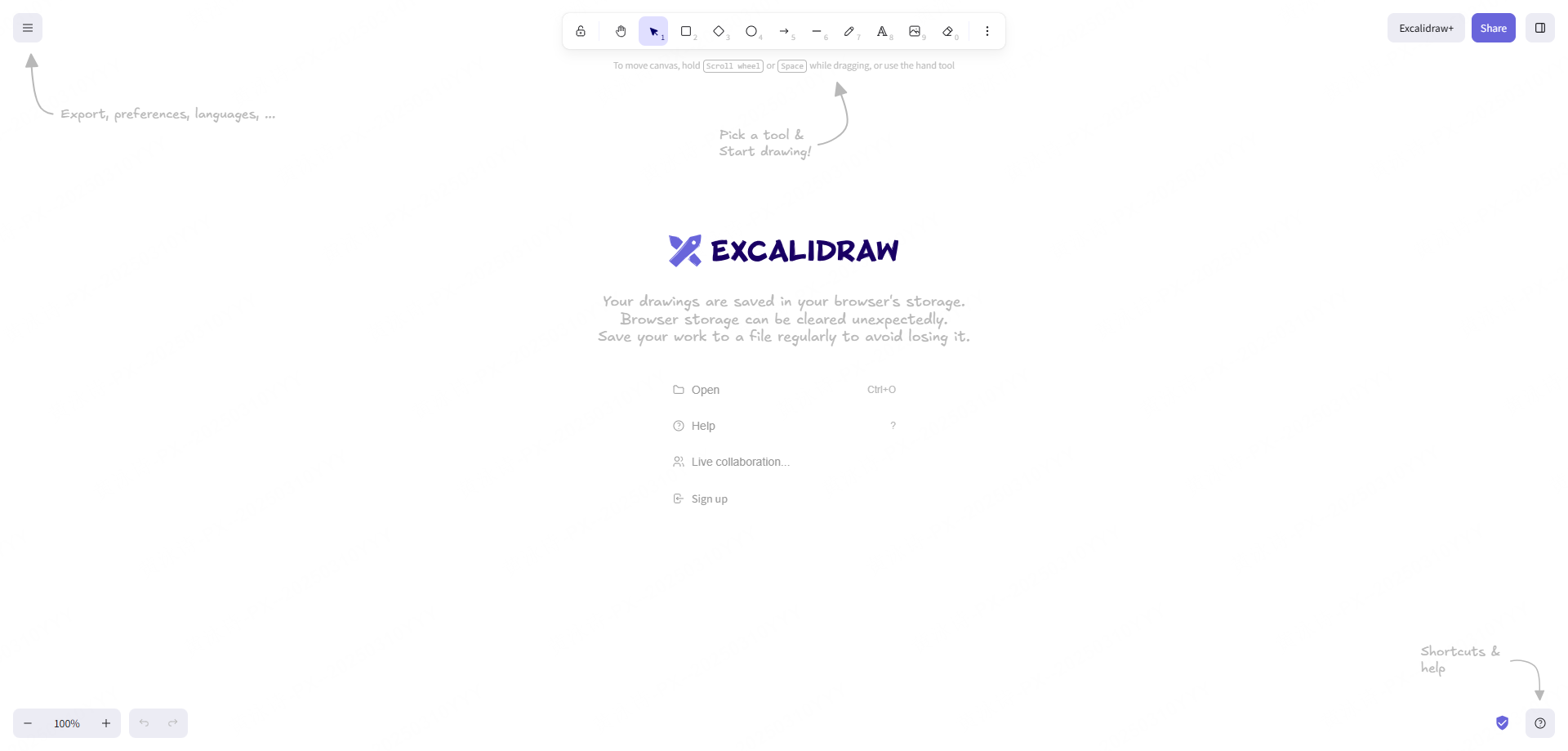 whiteboard tool