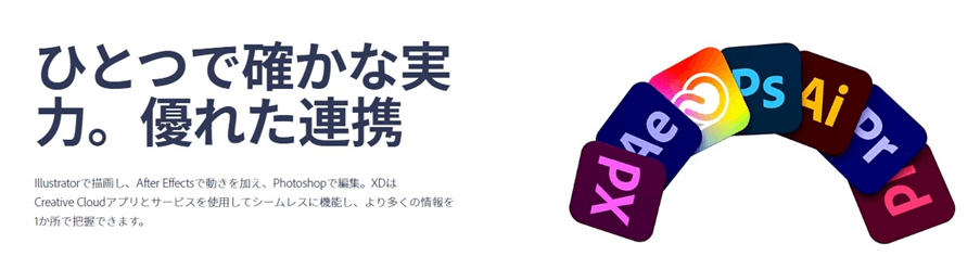 Adobe社製品の特徴