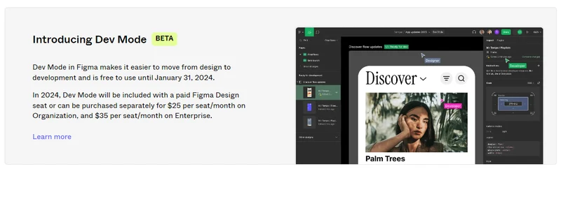  Figma Dev Mode BETA Pricing Raises Concerns Among Users