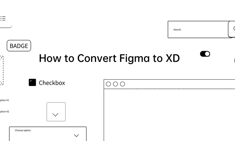  How to Convert Figma to XD