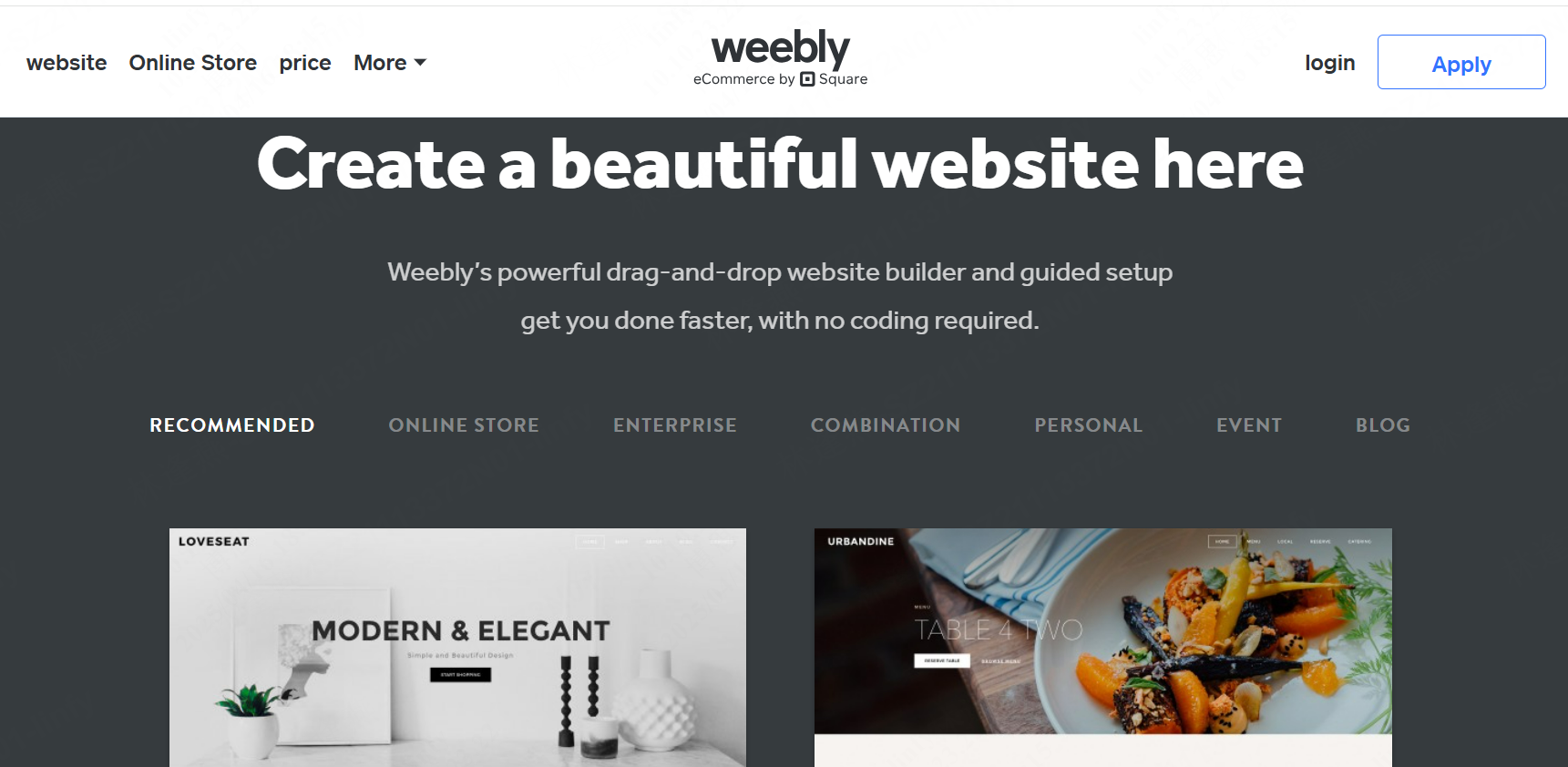 free html5 website builder