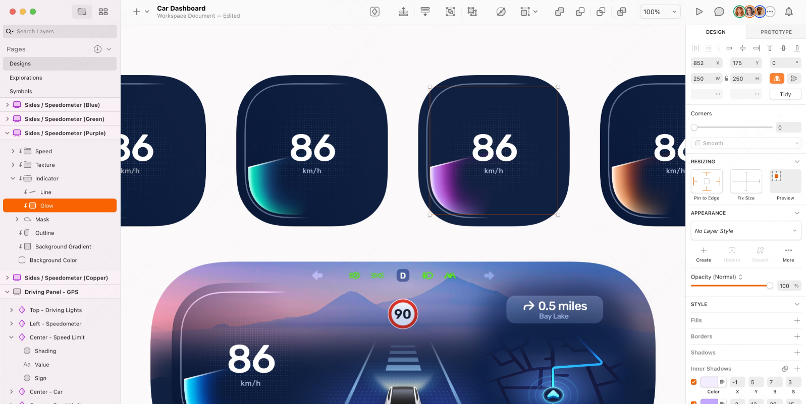 UI 인터랙티브 디자인 Sketch