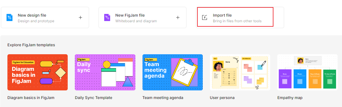 import file figma