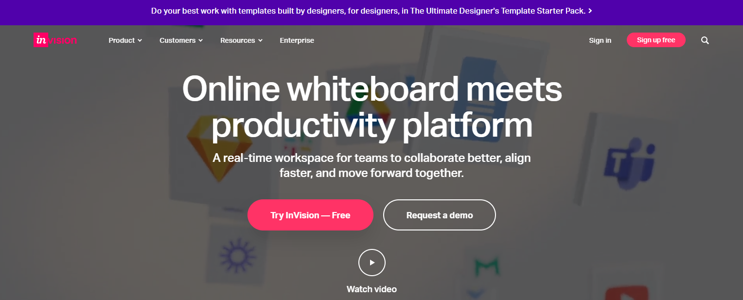Баннер InVision