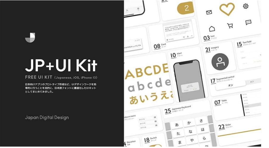 Figmaの日本語のUIキット