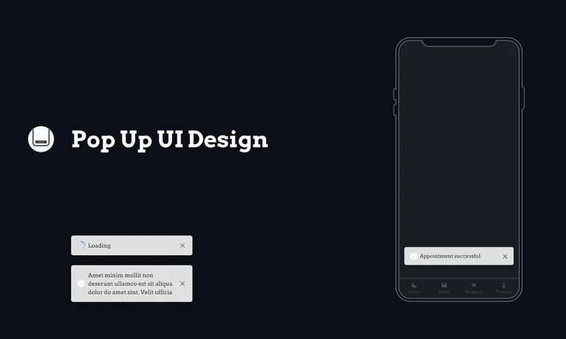  Pop Up UI Design – What It Looks Like