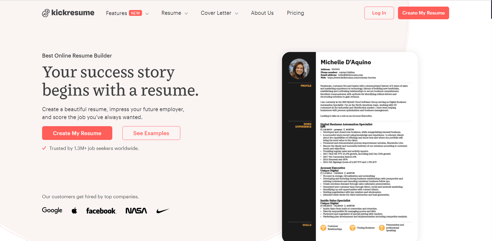 Kickresume