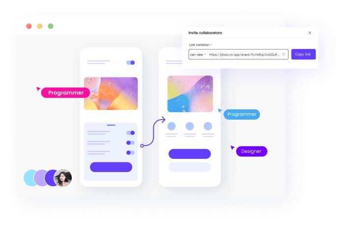 Pixso 인터랙션