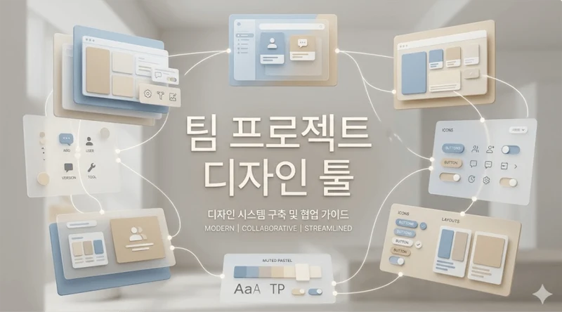 성공적인 UI 설계를 위한 팀 프로젝트 디자인 툴 선택법