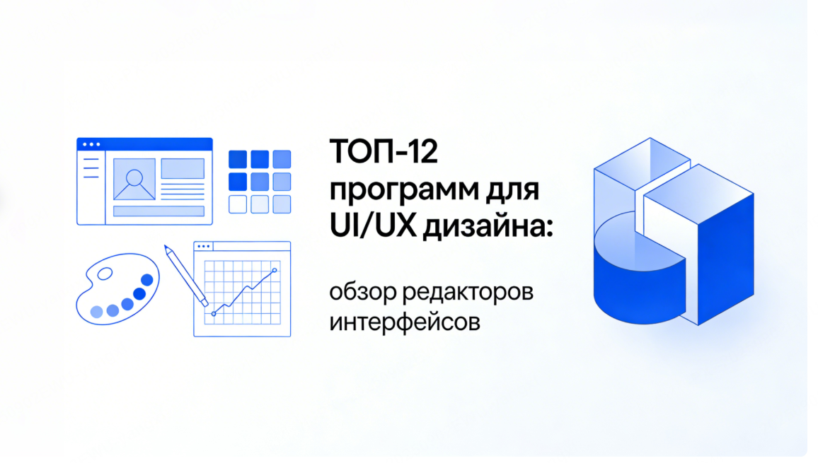 ТОП-12 программ для UI/UX дизайна: обзор редакторов интерфейсов