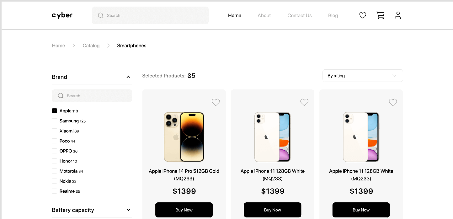 navigation bar examples