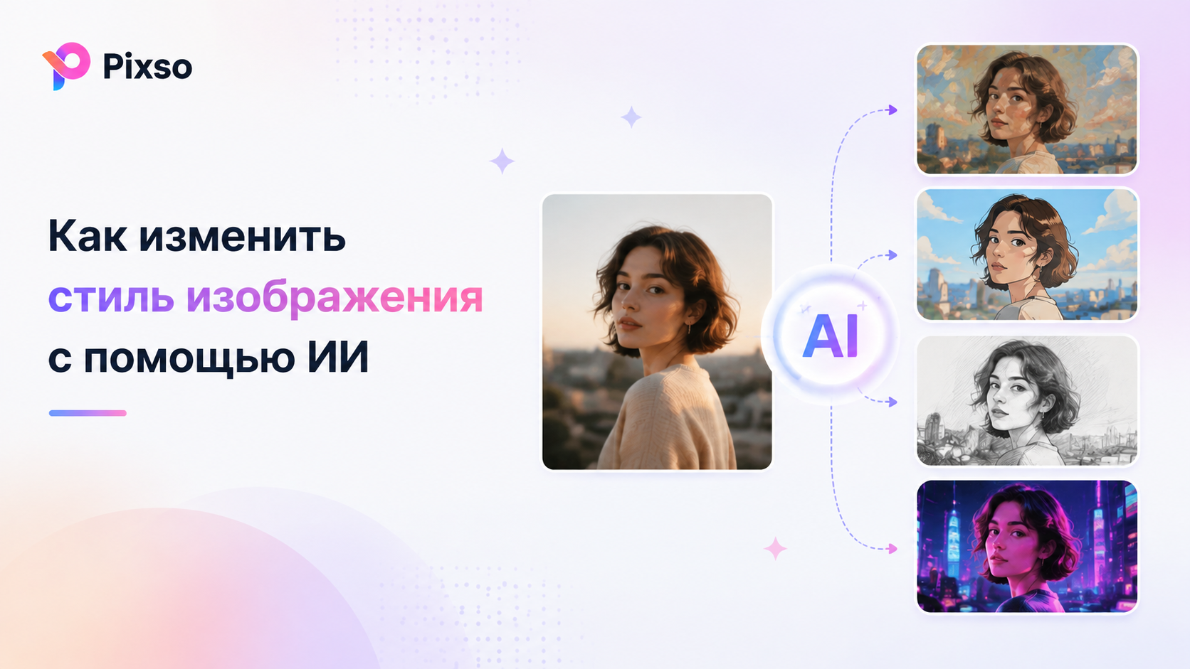 Как изменить стиль изображения с помощью ИИ
