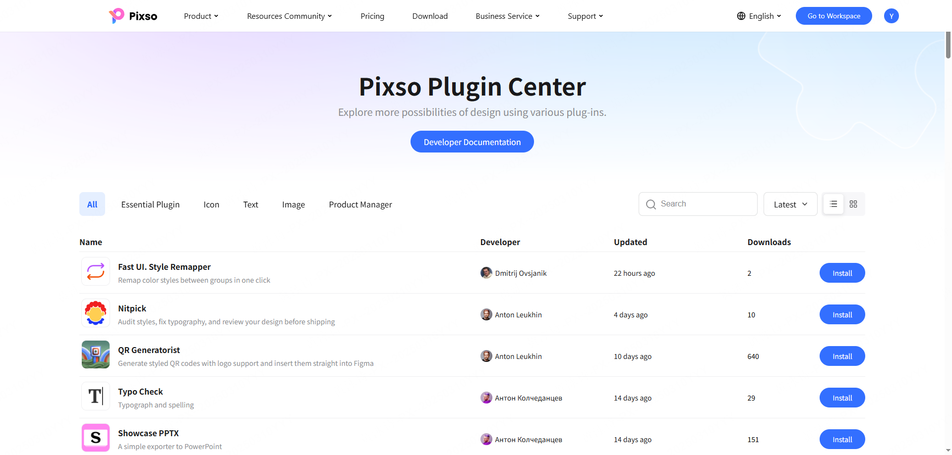 plugin ui design