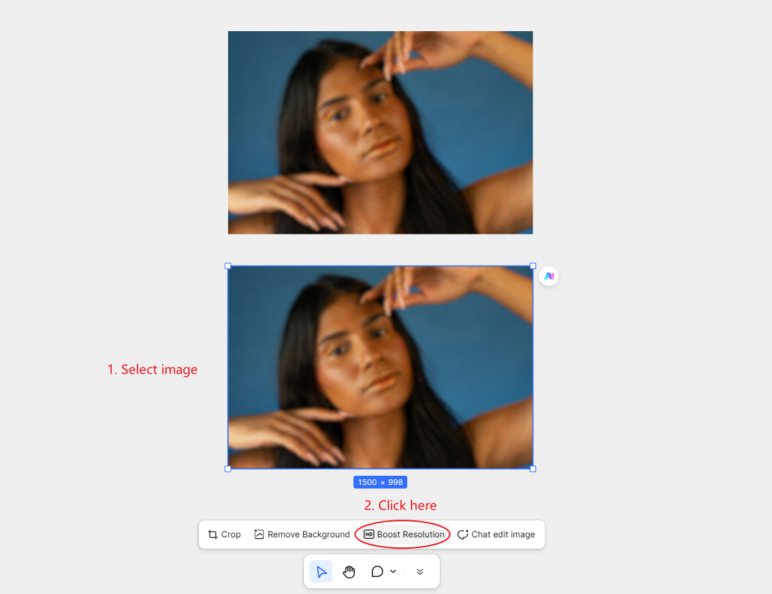 how to unblur a photo