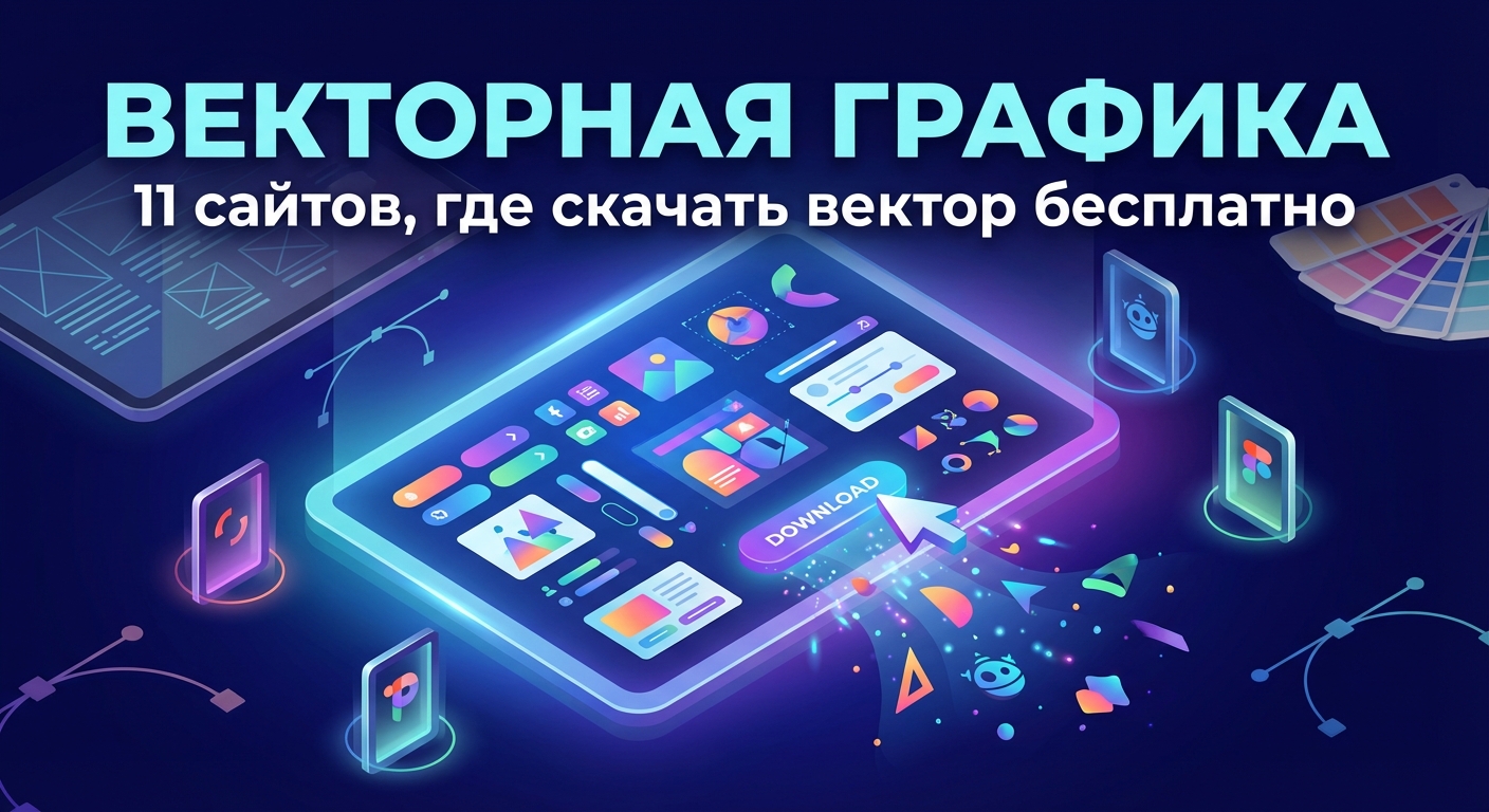  Векторная графика: 11 сайтов, где скачать вектор бесплатно