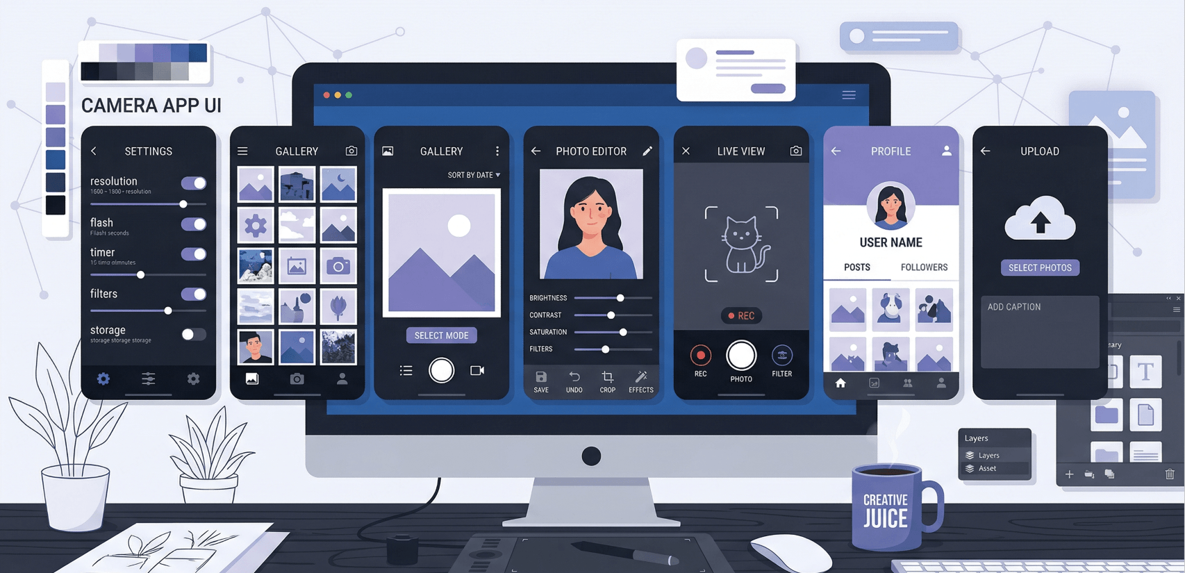 카메라 ui 이미지