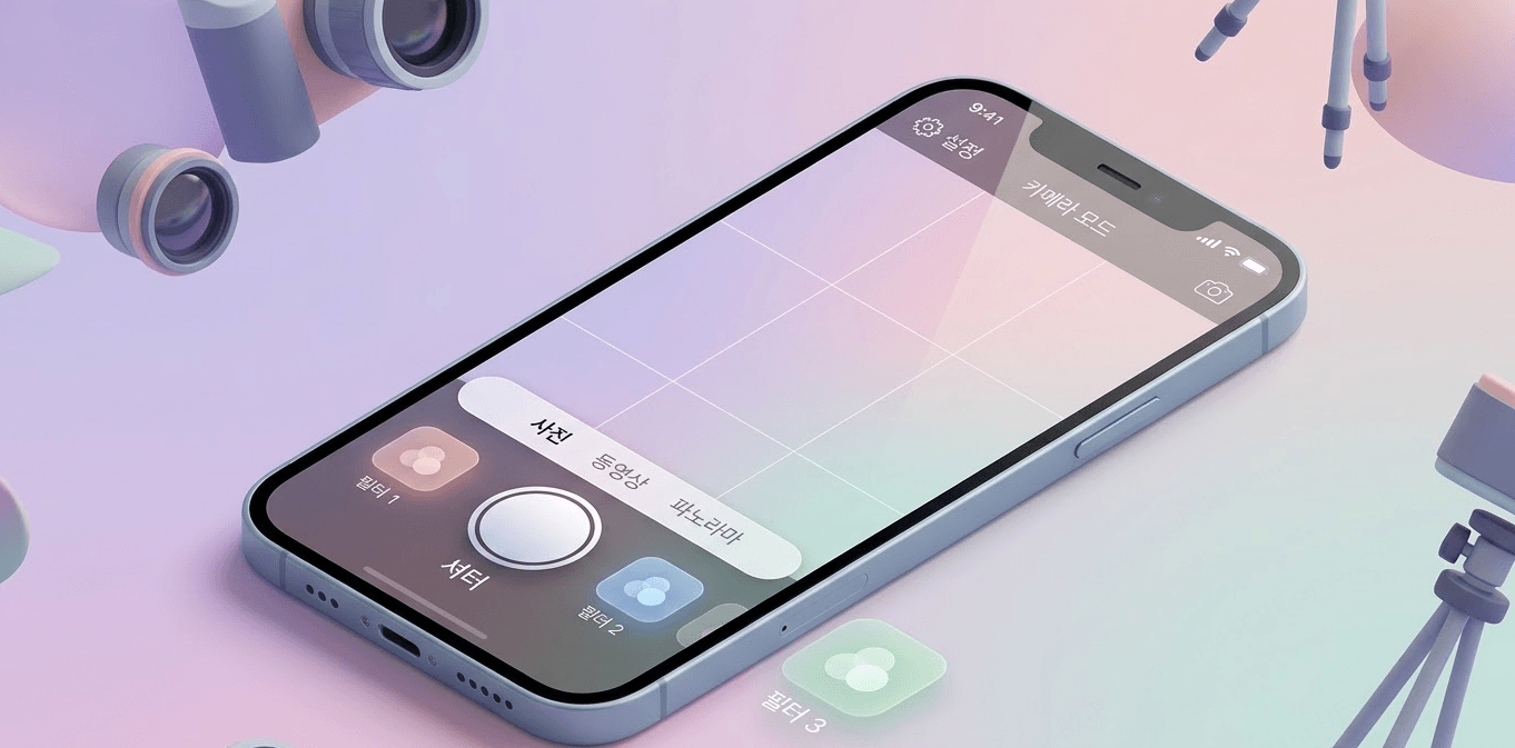 카메라 앱 디자인