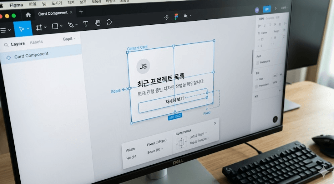 pixso 오토 레이아웃
