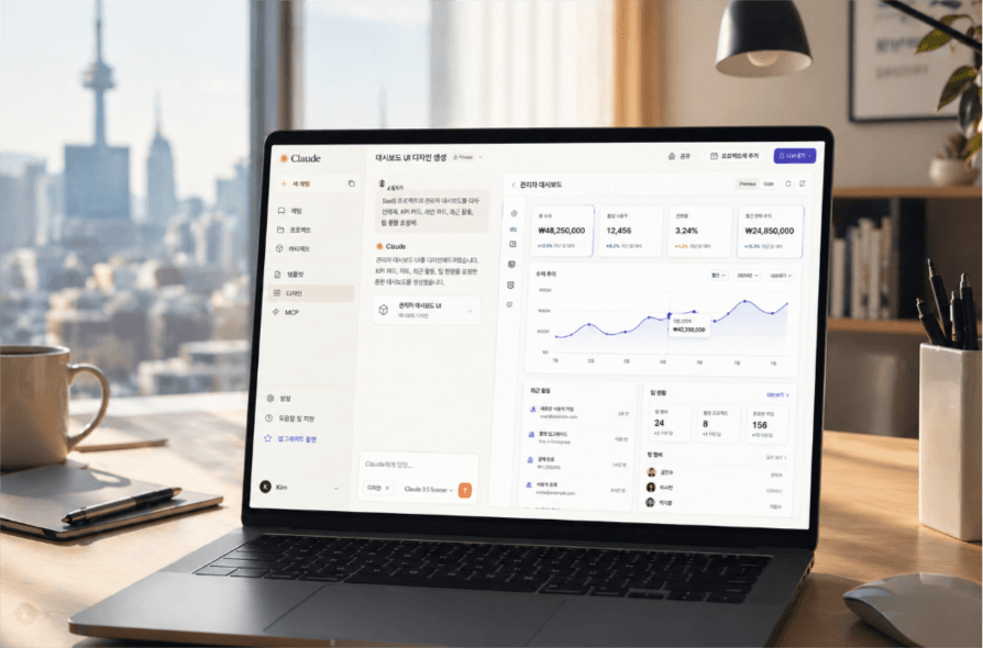  Claude 디자인 사용법 — 텍스트 한 줄로 완성하는 AI 디자인 워크플로우